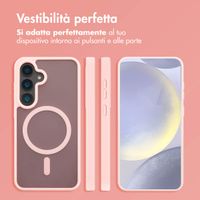 imoshion Cover posteriore Color Guard con MagSafe Samsung Galaxy S24 - Rosa chiaro