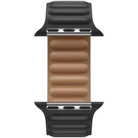 Apple Cinturino Leather Link Apple Watch | 38/40/41/42 mm - Taglia S/M - Nero