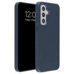 Accezz Cover in Pelle con MagSafe Samsung Galaxy A57 (5G) - Nightfall Blue