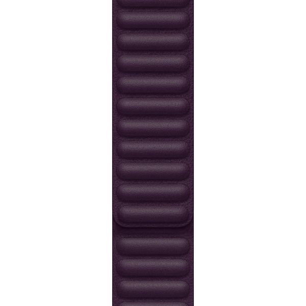 Apple Cinturino Leather Link Apple Watch | 44/45/46/49 mm - Taglia M/L - Dark Cherry