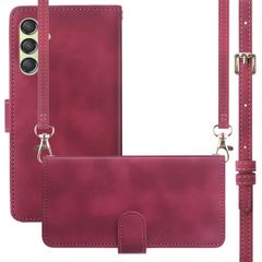 imoshion Cover a libro con Cordino Samsung Galaxy A25 (5G) - Rosso
