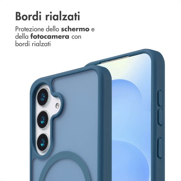 imoshion Cover posteriore Color Guard con MagSafe Samsung Galaxy S25 - Blu scuro
