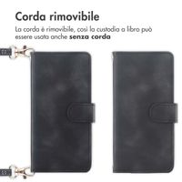 imoshion Cover a libro con Cordino Google Pixel 9A - Nero