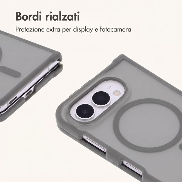 imoshion Cover posteriore Color Guard con MagSafe Apple iPhone Duo - Grigio