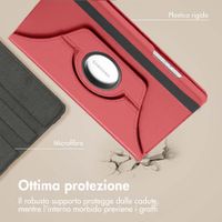imoshion Cover Girevole a 360° Samsung Galaxy Tab S11 - Rosso