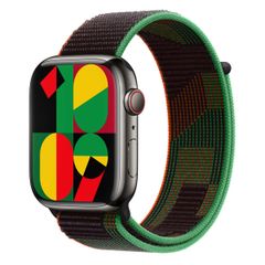 Apple Cinturino Sport Loop Apple Watch | 44/45/46/49 mm - Black Unity