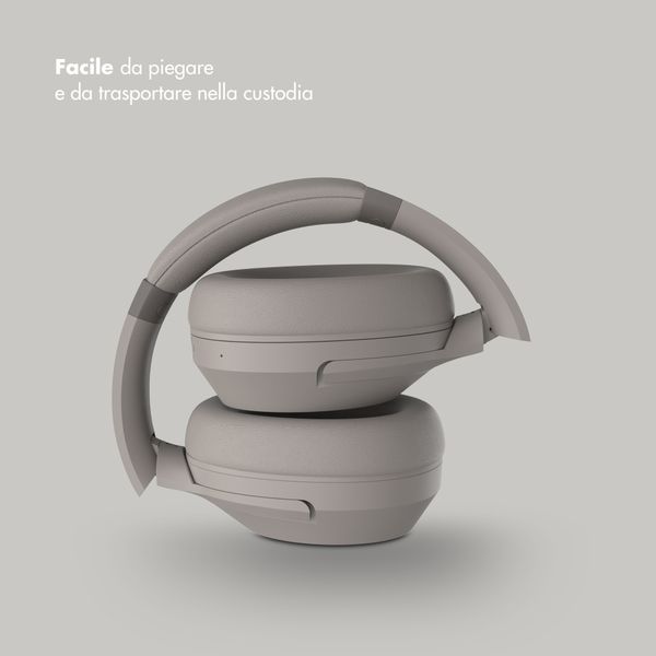 Selencia Cuffie wireless Urban Play - Cancellazione attiva del rumore (ANC) - Con custodia - Cosy Grey