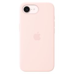 Apple Cover in silicone con MagSafe Apple iPhone 17e - Soft Pink