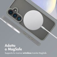 imoshion Cover posteriore Color Guard con MagSafe Samsung Galaxy S24 - Grigio