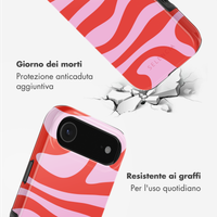 Selencia Cover posteriore Vivid con MagSafe Apple iPhone Air - Dream Swirl Pink