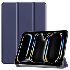 imoshion Cover a libro Trifold Apple iPad Pro 11 (2025) M5 / (2024) M4 - Blu scuro