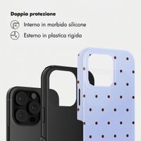 Selencia Cover Posteriore Vivid Apple iPhone 16 Pro - Happy Dots Digital Sky