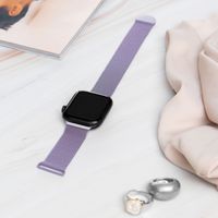 imoshion Cinturino milanese magnetico Apple Watch | 44/45/46/49 mm - Taglia M - Viola