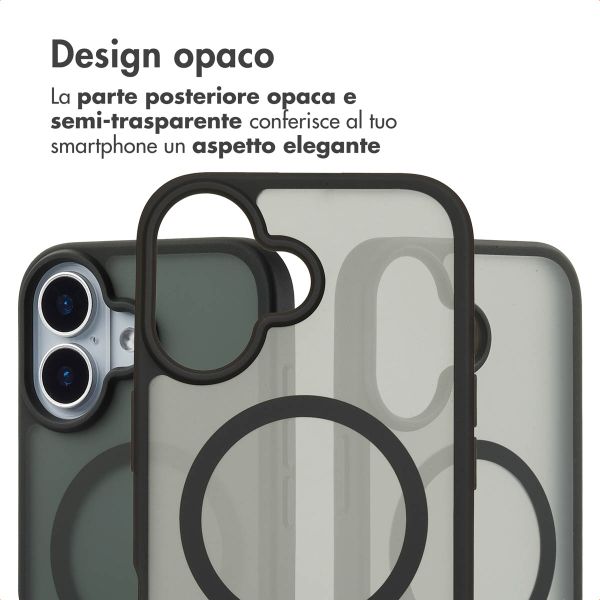 imoshion Cover posteriore Color Guard con MagSafe Apple iPhone 17 - Nero