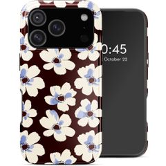 Selencia Cover posteriore Vivid con MagSafe Apple iPhone 17 Pro - Choco Flower Pop