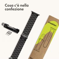 imoshion Cinturino in acciaio Apple Watch | 44/45/46/49 mm - Nero