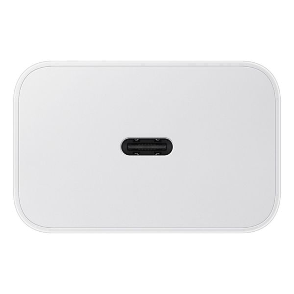 Samsung Adattatore di alimentazione originale con cavo USB-C - Caricatore - Connessione USB-C - Ricarica rapida - 45 Watt - 1,8 metri - Bianco