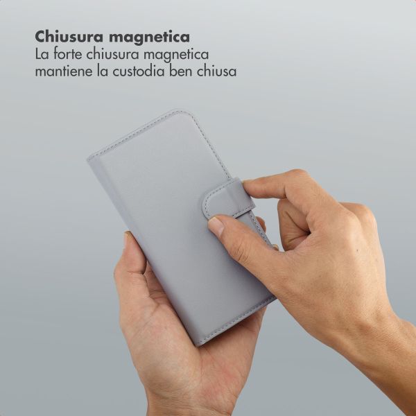 Selencia Libreria rimovibile Olyn con MagSafe Apple iPhone 17e / 16e - Grigio