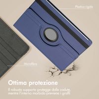 imoshion Cover Girevole a 360° Samsung Galaxy Tab S10 Plus / Tab S9 FE Plus / Tab S9 Plus - Blu scuro