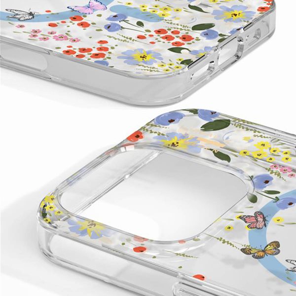 iDeal of Sweden Cover Trasparente con MagSafe Apple iPhone 16 Pro Max - Artistic Garden