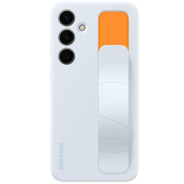 Samsung Cover Originale con Supporto a Impugnatura Samsung Galaxy S24 Plus - Light Blue