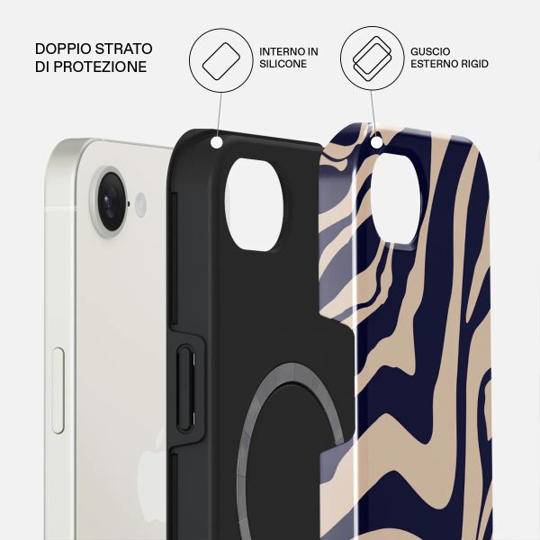 Burga Cover Posteriore Resistente Apple iPhone 17e / 16e - Vigilant