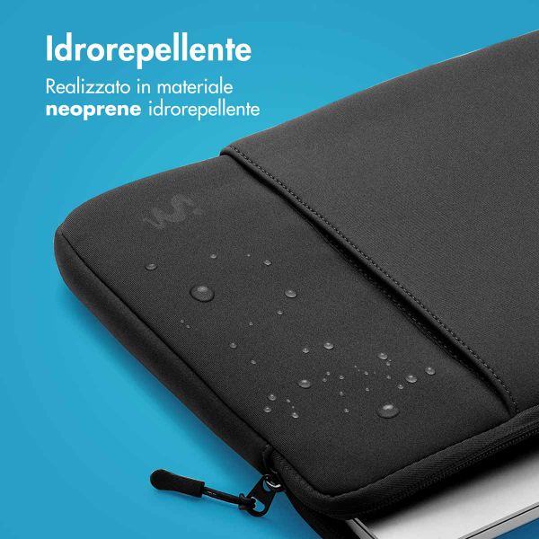 imoshion Cover per laptop 13 pollici - Laptopsleeve con tasca - Black
