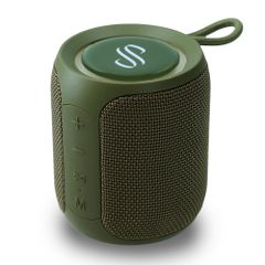 Selencia Altoparlante Bluetooth AquaPlay - Altoparlante wireless - Impermeabile - Army Green