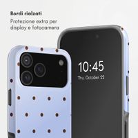 Selencia Cover posteriore Vivid con MagSafe Apple iPhone 17 Pro Max - Happy Dots Digital Sky