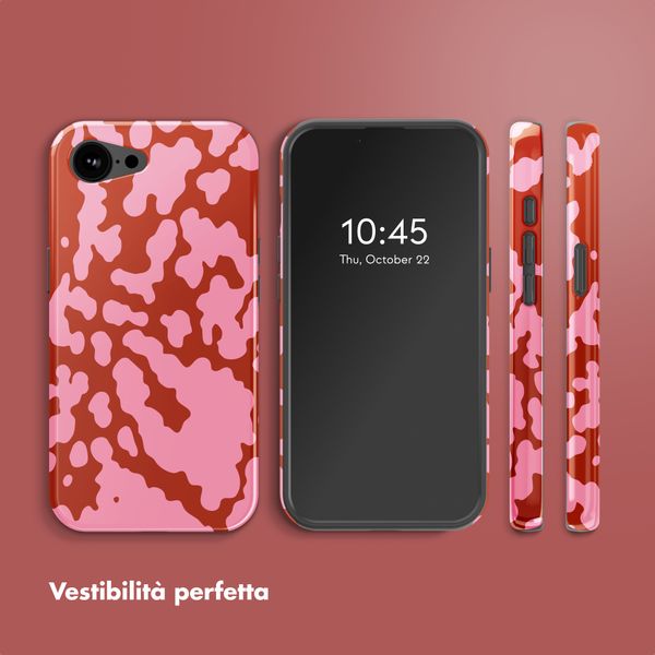 Selencia Cover posteriore Vivid con MagSafe Apple iPhone 17e / 16e - Moo’d Blush Pink