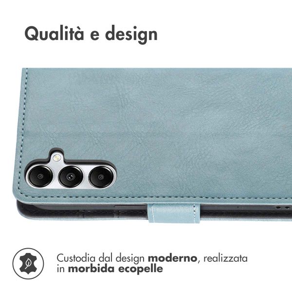 imoshion Cover a libro di Lusso Samsung Galaxy A17 (5G) / (4G) - Azzurro