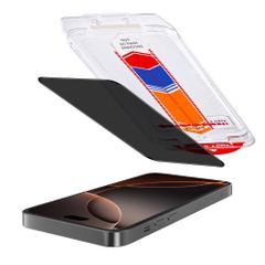 Accezz Vetro temperato privacy + Applicatore Apple iPhone 16 Pro Max