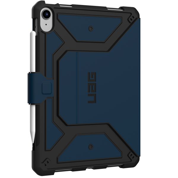 UAG Cover a libro Metropolis Apple iPad 11 (2025) 11 pollici A16 / iPad 10 (2022) 10.9 pollici - Blu