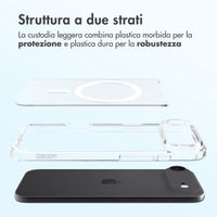 Accezz Cover posteriore Xtreme Impact con MagSafe Apple iPhone Air - Trasparente