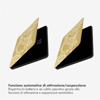 Selencia Cover per tablet Vivid Apple iPad 11 (2025) 11 pollici A16 / iPad 10 (2022) 10.9 pollici - Chalky Bloom