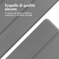 imoshion Cover a libro Trifold Samsung Galaxy Tab A11 / A9 8.7 pollici - Grigio