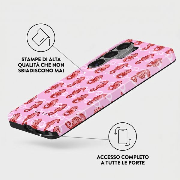 Burga Cover Posteriore Resistente con MagSafe Samsung Galaxy S26 Ultra - Coral Reef