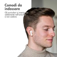 imoshion Aura Earbuds - Auricolari wireless - Auricolari Bluetooth wireless - Bianco