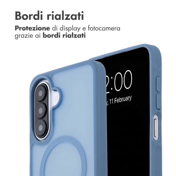 imoshion Cover posteriore Color Guard con MagSafe Samsung Galaxy A27 (5G) - Azzurro