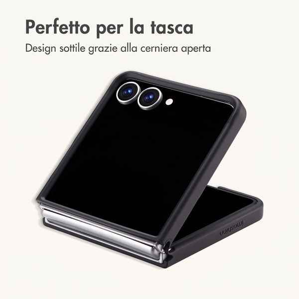 imoshion Cover posteriore Color Guard Samsung Galaxy Z Flip 8 - Nero