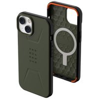 UAG Cover Posteriore Civilian con MagSafe Apple iPhone 14 - Olive