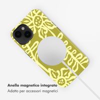 Selencia Cover posteriore Vivid con MagSafe Apple iPhone 14 - Chalky Bloom