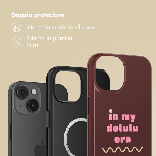 Selencia Cover posteriore Vivid con MagSafe Apple iPhone 14 - Delulu