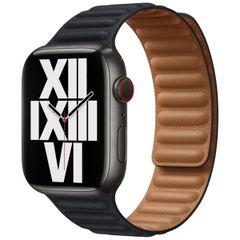 Apple Cinturino Leather Link Apple Watch | 38/40/41/42 mm - Taglia S/M - Midnight Blue