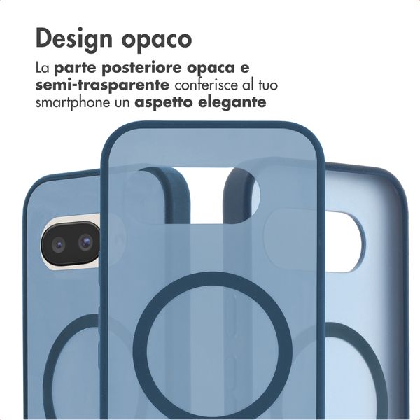 imoshion Cover posteriore Color Guard con MagSafe Google Pixel 9A - Blu scuro
