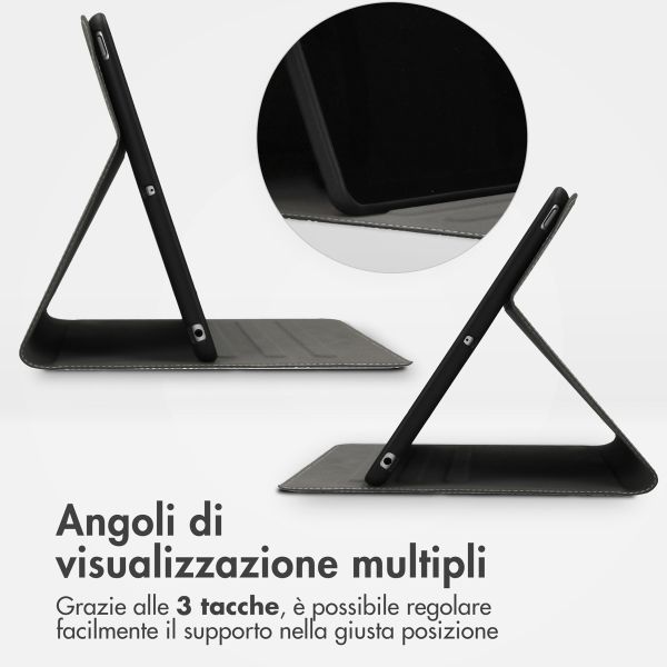 Accezz Cover Tablet Classica Samsung Galaxy Tab S10 FE Plus - Nero