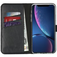 Selencia Cover a libro in vera pelle Apple iPhone 11 Pro Max - Nero