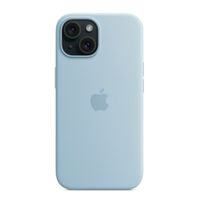 Apple Cover Posteriore in Silicone con MagSafe Apple iPhone 15 Plus - Light Blue