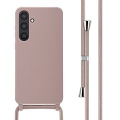 imoshion Cover in Silicone con Cordino Samsung Galaxy S24 Plus - Sand Pink
