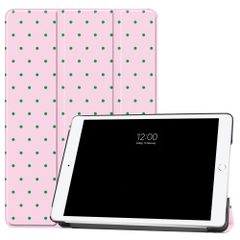 imoshion Cover Trifold Design Apple iPad 9 (2021) 10.2 pollici / iPad 8 (2020) 10.2 pollici / iPad 7 (2019) 10.2 pollici - Happy Dots